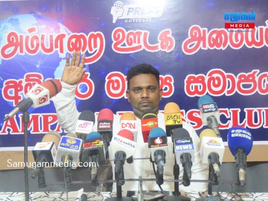 அம்பாறை மாவட்ட மக்கள் அனைவரும் தெளிவடைய வேண்டும் ! - வினோகாந் 